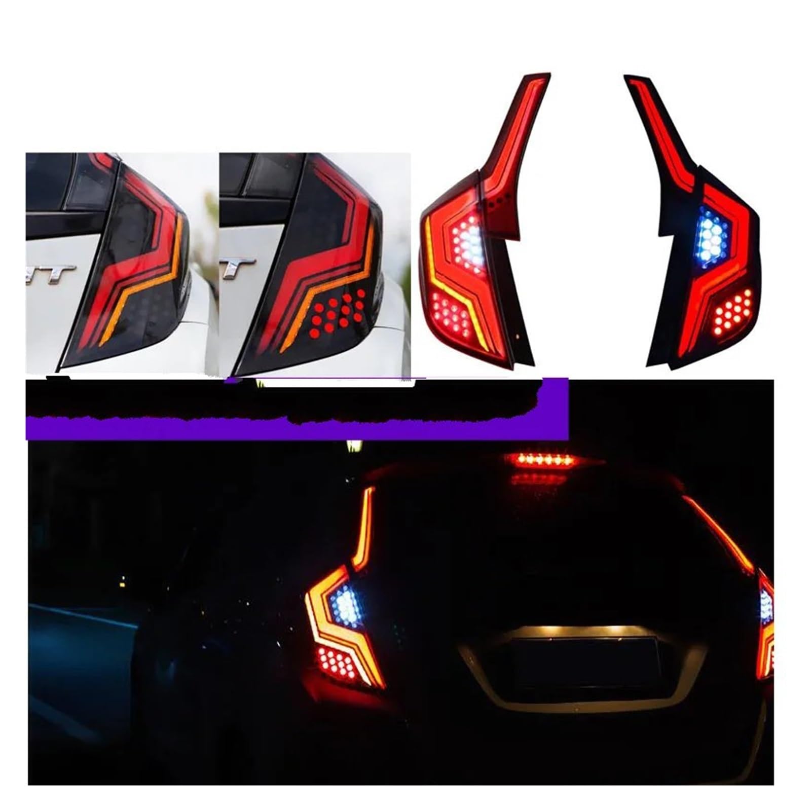 Amazon | テールライト ジャズ用 フィット用 GK5 2014-2018 LED